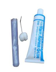 Zestaw Naprawczy Do Basenów, Materacy i Zabawek Dmuchanych – 2 Łatki + Klej