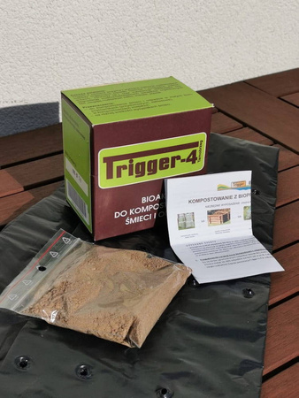 Preparat Do Kompostowania TRIGGER-4 100 g + 2 worki 80 l