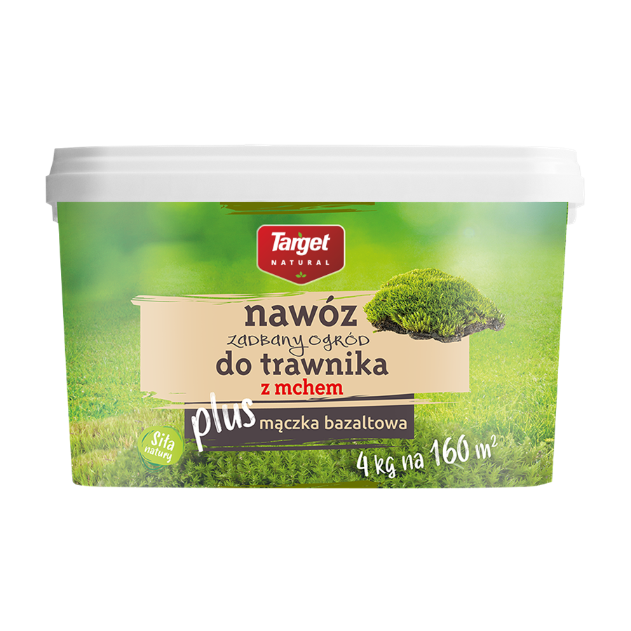 Nawóz Do Trawnika z Mchem – Z Mączką Bazaltową – 4 kg Target