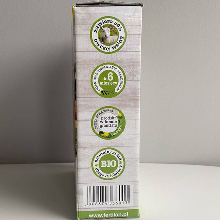 Nawóz Naturalny Z Wełną Owczą – Uniwersalny – 1,2 kg Fertilan L
