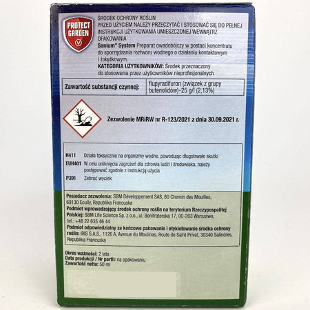 Sanium System – Na Szkodniki – 50 ml Protect Garden