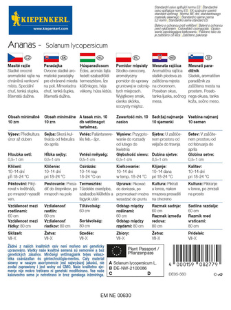 Pomidor 'Ananas' – Mięsisty – Kiepenkerl