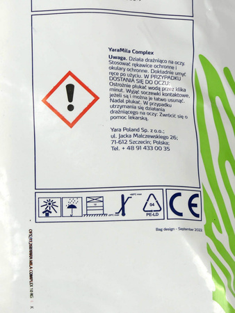Yara Mila Complex nawóz uniwersalny do warzyw i owoców – 10 kg Yara