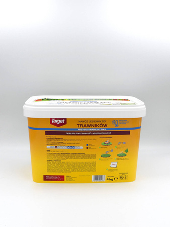 Nawóz jesienny do trawników przygotowujący do zimy – 4 kg Target