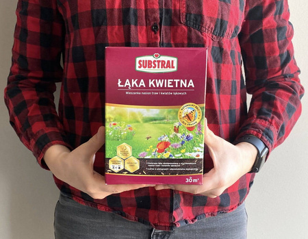Łąka Kwietna – Kwiaty i Trawy Otoczkowane – 300 g Substral