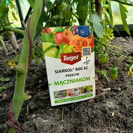 Siarkol 800 SC zapobiega chorobom krzew i krzewów, róży oraz roślin ozdobnych – mączniak – 25 ml Target