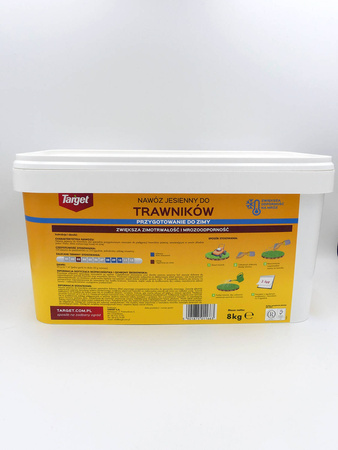 Nawóz jesienny do trawników przygotowujący do zimy – 8 kg Target
