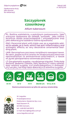 Szczypiorek Czosnkowy – 1 g Legutko