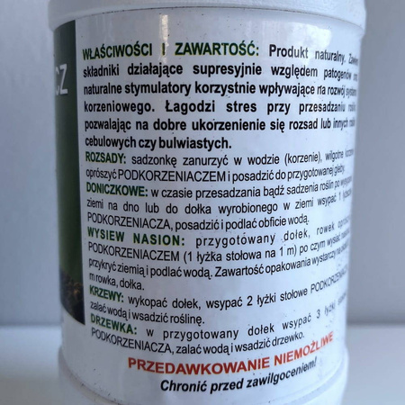 Podkorzeniacz Sypki – Uniwersalny – 250 ml Ekodarpol