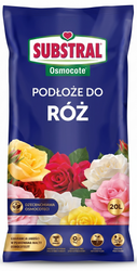 Podłoże Osmocote do róż – zawiera torf wysoki i niski, glinkę, nawóz – 20 l Substral