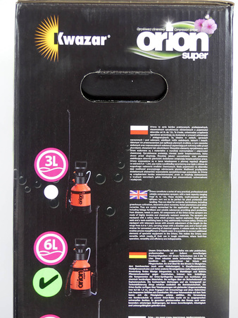 Opryskiwacz Ciśnieniowy – Orion Super 6 litrów – Kwazar