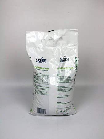 Polifoska Plus nawóz uniwersalny do warzyw, owoców i trawnika – 5 kg Grupa Azoty