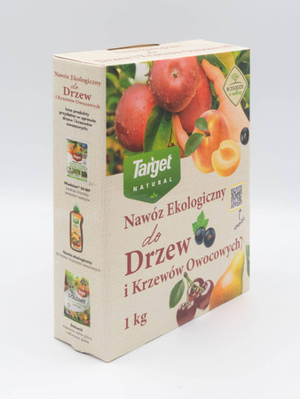 Ekologiczny nawóz do drzew i krzewów owocowych wspierający owocowanie – 1 kg Target