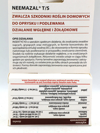 NeemAzal na mszyce, gąsienice, stonkę, ćmę bukszpanową – 9 ml Target
