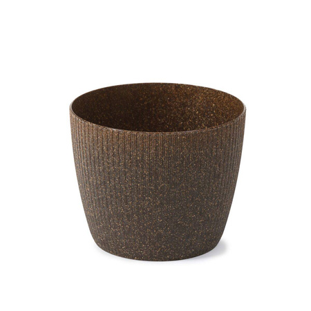 Osłonka Doniczka Ø190 mm Magnolia Eco Coffee Jumper – Espresso – Lamela