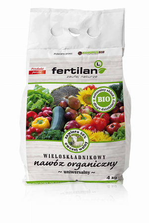 Nawóz Naturalny Z Wełną Owczą – Uniwersalny – 4 kg Fertilan L