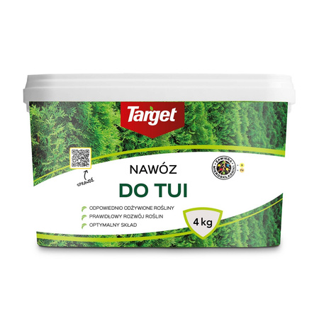 Nawóz do tui z mikroelementami – zwiększający odporność – 4 kg Target