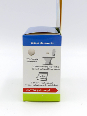 Tabletki Biologiczne Do Szamba i Oczyszczalni – 6 szt. Target