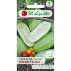 Ogórek Melonowy 'Carosello Barese' – 2 g Legutko