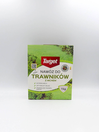 Nawóz do trawnika z mchem (wspiera usuwanie mchu) – 1 kg Target