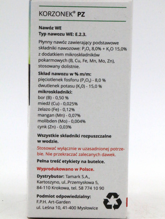 Korzonek PZ ukorzeniacz do sadzonek półzdrewniałych – 30 ml Target
