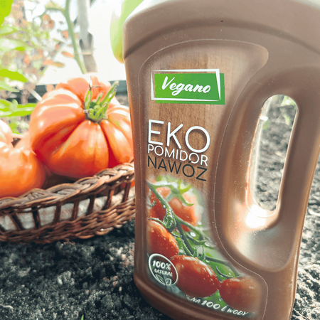 Zestaw Ekopomidor Vegano – 5x1 l Naturalny Nawóz Ekologiczny (50 % taniej )