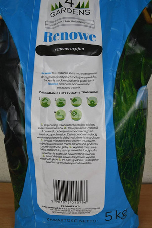Trawa Do Dosiewki i Regeneracji – Renove – 5 kg 4Gardens