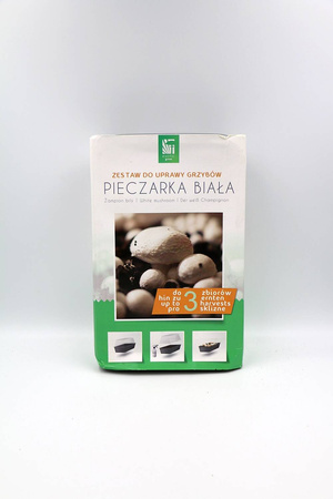 Pieczarka Biała – Zestaw Do Uprawy Grzybów – 3 l Exotic Grow Planto