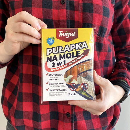 Pułapka Lep Na Mole Kuchenne i Ubraniowe – 2 szt. Target
