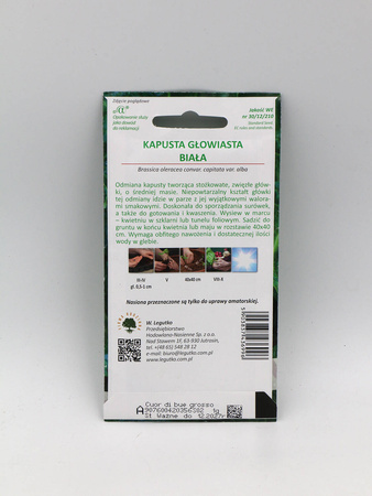 Kapusta Głowiasta Stożkowa – 1 g Legutko