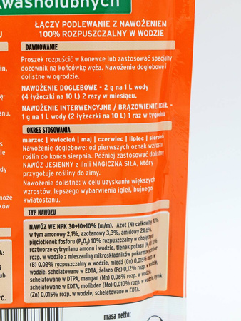Nawóz do iglaków zapobiegający brązowieniu igieł – do iglaków, rododendronów i borówek – 350 g Substral