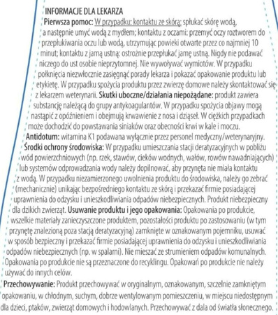 Patenrat Pellet - Granulat Na Myszy i Szczury – 1 kg Target