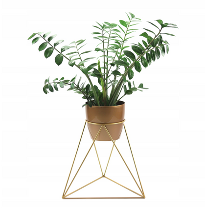 Osłonka Doniczka Ø135 mm Magnolia – Złota – Lamela