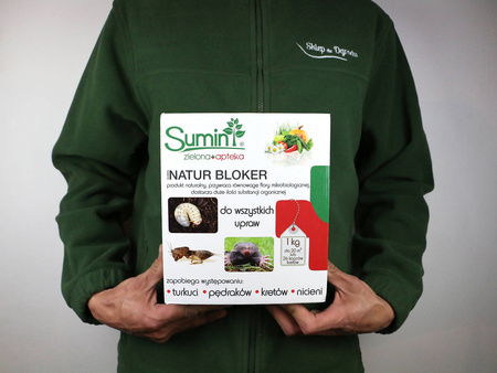 Natur Bloker – Pędraki, Krety, Turkucie, Nornice – 1 kg Sumin