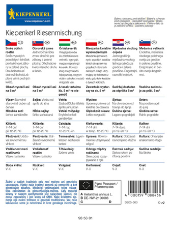 Kwiaty Wysokie – Mix Nasion – Kiepenkerl