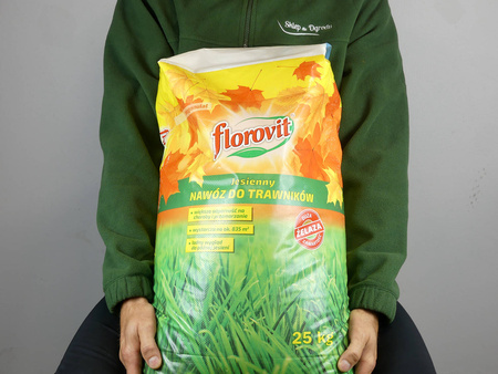 Nawóz jesienny do trawników – niska zawartość azotu – 25 kg Florovit