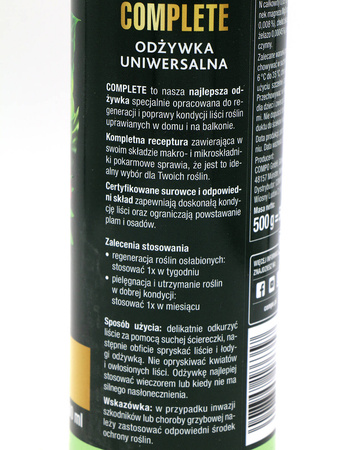 Odżywka do roślin zielonych – nawóz w płynie – 500 ml Compo
