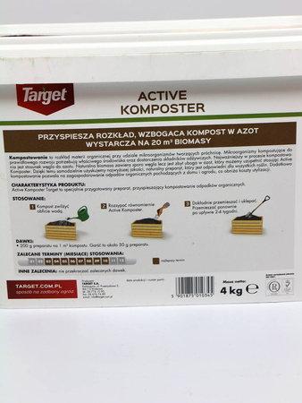 Active Komposter – Przyspieszacz Kompostowania – 4 kg Target