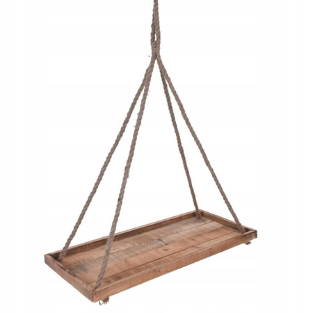 Kwietnik wiszący 70cm drewno Koopman