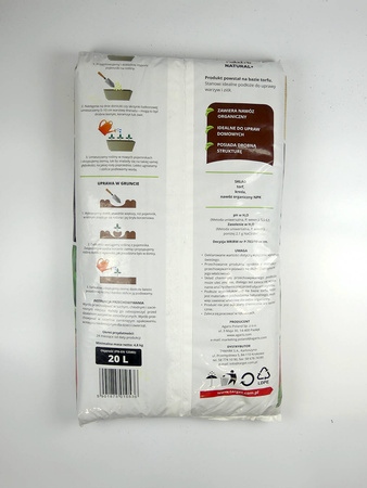 Gotowe Podłoże Ziemia Do Ziół i Warzyw – Natural+ – 20 l Target