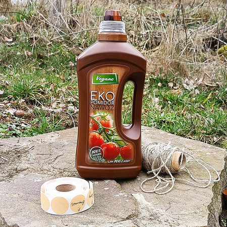 Ekopomidor – ekologiczny nawóz do pomidorów w gruncie i szklarni 1 l Vegano