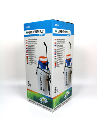 Opryskiwacz Ciśnieniowy z Długą Lancą – 5 litrów Greenmill