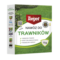 Nawóz do trawnika zagęszczający murawę z mikroelementami – 1 kg Target