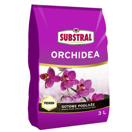 Podłoże do storczyków i orchidei – ziemia do sadzenia – 3 l Substral (Zestaw 2 szt.)