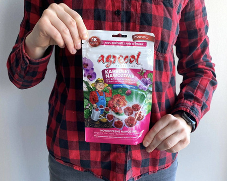 Kapsułki Nawozowe – Do Roślin Kwitnących – 18 szt. Agrecol