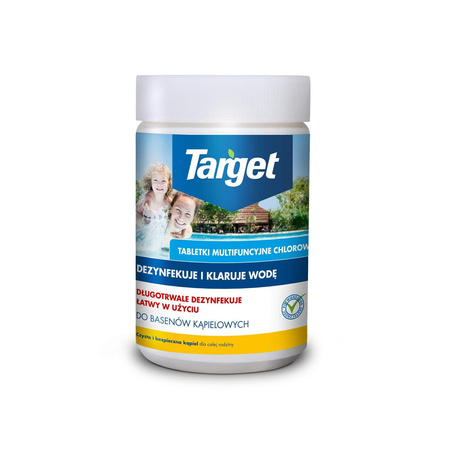 Multichlor – Tabletki Dezynfekujące i Klarujące Wodę – 1 kg Target (50x20 g)