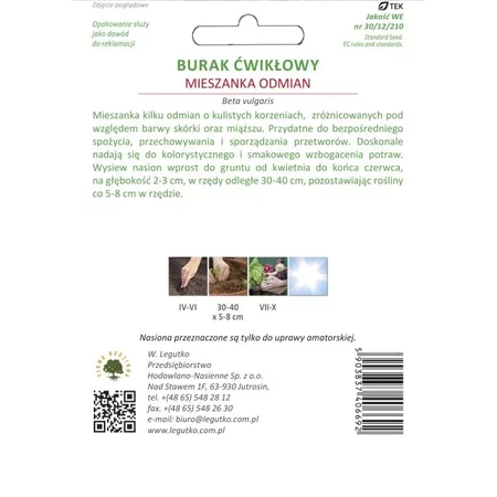 Burak Ćwikłowy – Kolorowy Mix – 10 g Legutko