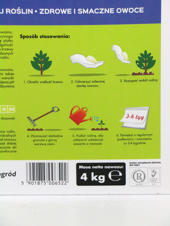 Nawóz do borówek z mikroelementami – 4 kg Target