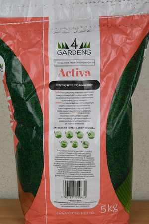 Trawa Do Intensywnego Użytku – Activa – 5 kg 4Gardens