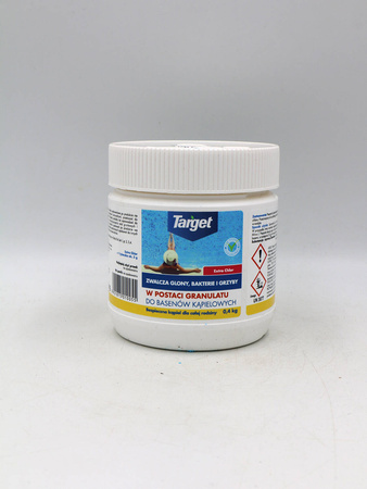 Extra Chlor – Zwalcza Glony, Bakterie i Grzyby – 400 g Target Granulat